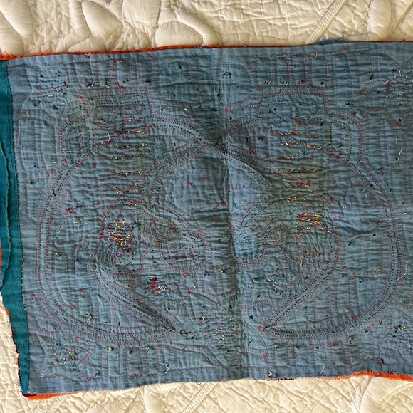 Kuna Mola very intricate 18 x 13.5. No fading. No defects. - Picture 2 of 3